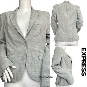 EXPRESS LIGHT GREYBLAZER WOMANS